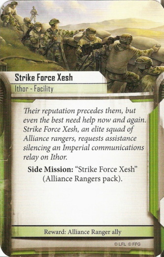 Alliance Rangers card: /images/greenSideMissions/Strike Force Xesh.jpg